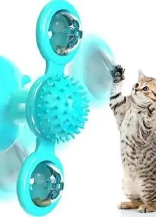 Іграшка для кота (спіннер) rotate windmill cat toy