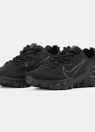 Кроссовки nike react vision black