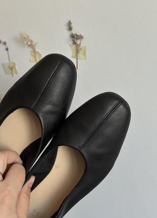 Clarks кожаные балетки comfort collection