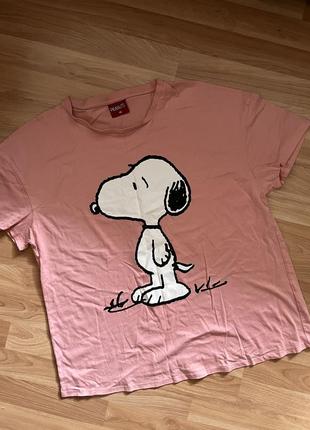 Футболка peanuts h&amp;m zara