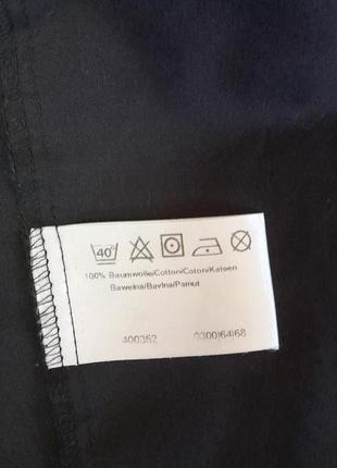 Шикарная хлопковая рубашка чёрного цвета olymp luxor modern fit, 💯 оригинал9 фото
