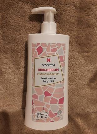 Молочко для тіла sesderma hidradermin instant hydration 400мл