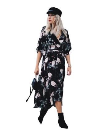 Платье халат ,макси ,на запах