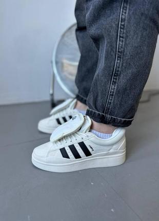 Кроссовки adidas campus x bad bunny black white