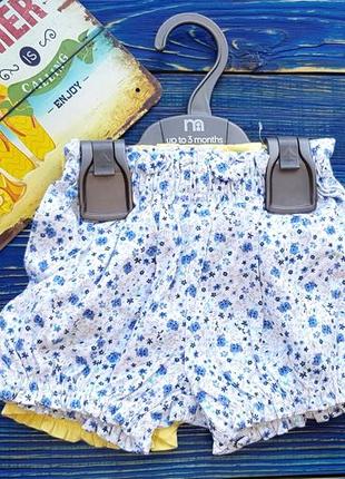 Набор шортиков-трусиков для новорожденной девочки на 1-3 месяца mothercare