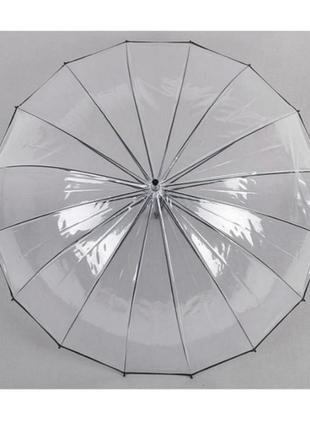 Прозрачная зонт троса6 фото