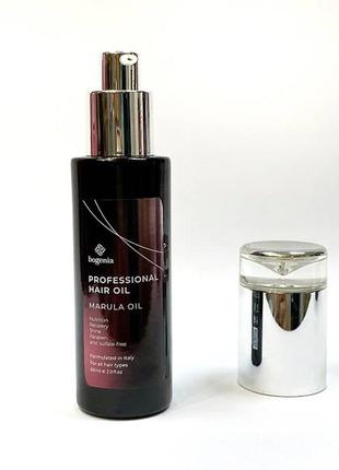 Професійна олія для волосся з марулою bogenia professional hair oil marula oil2 фото