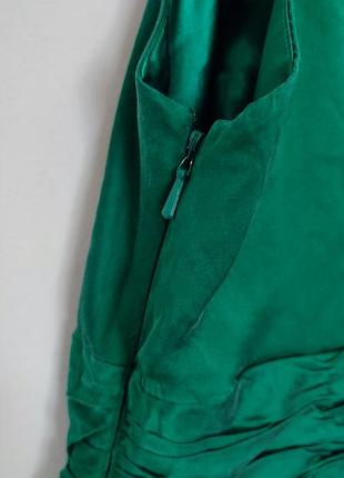 Monsoon шовкова сукня зелена смарагдова плаття шовк 100% silk seta seda жіноче сукенка...