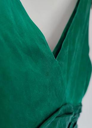 Monsoon шовкова сукня зелена смарагдова плаття шовк 100% silk seta seda жіноче сукенка...