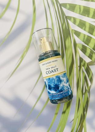 Спрей мист мини sea salt coast bath and body works