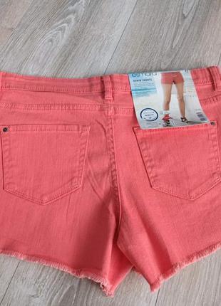 Женские джинсовые шортики esmara® с высоким содержанием хлопка размер 48 евро 422 фото