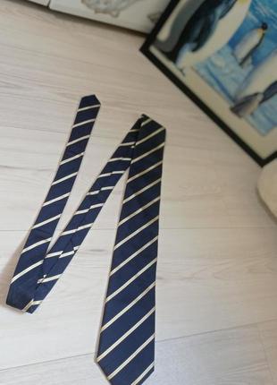 Краватка в косу смужку широка.4 фото