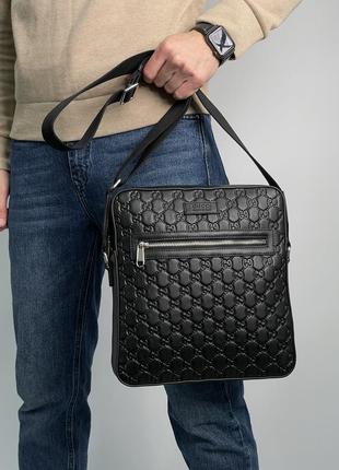 Сумка мессенджер gucci ophidia large messenger bag black