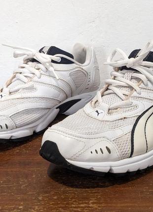 Білі кросівки для спорту та бігу puma xenon, 42