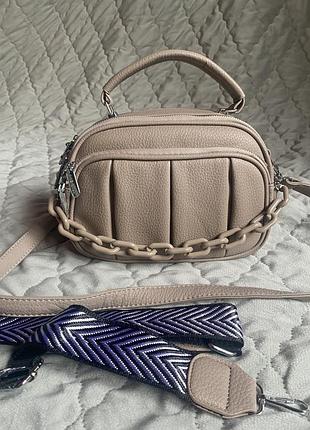 Зручна сумочка із еко шкіри6 фото