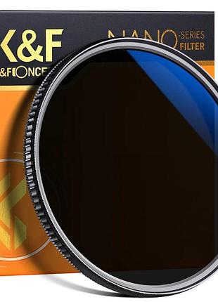 Светофильтр k&f concept 82 mm nano-x nd32-cpl (поляризационный + нейтрально серый nd32)