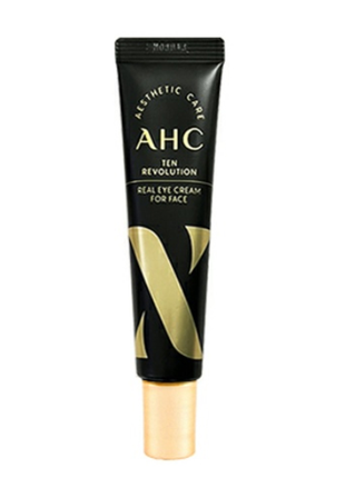 Ahc ten revolution real eye cream for face антивозрастной крем для век и лица с пептидами1 фото