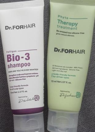 Dr. forhair від випадіння волосся шампунь і бальзам