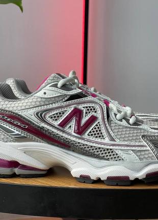 Нью беленс кросівки сільвер new balance 1064 silver violet4 фото