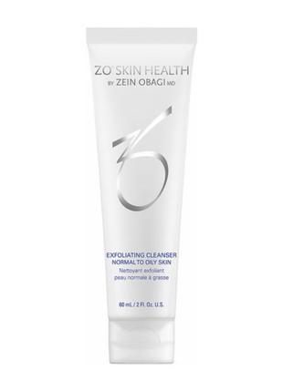 Очищаючий гель з відлущуючим дією zein obagi zo skin health offects exfoliating cleanser