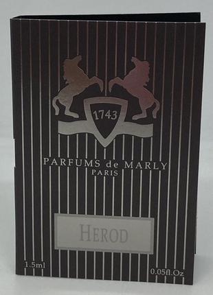 Parfums de marly - herod - парфюмированная вода - 1.5 мл