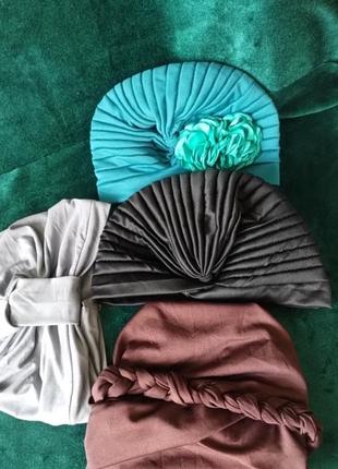 Розпродаж чалма  тюрбан вузол афробант жіноча шапка літня чалма хіджаб

кожний по 100 грн