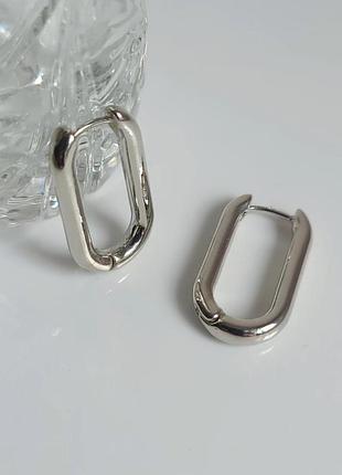 Серьги кольца конго