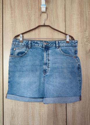 Классные джинсовые шорты размер 50-52-54