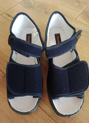 Сандалії чоловічі діабетичні на широку ногу fischer dr.orto befado2 фото