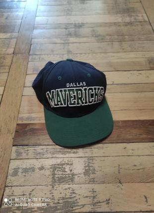 Кепка баскетбольна nba dallas mavericks mitchell and ness оригінал 100%