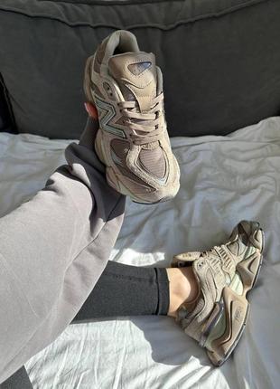 Кросівки new balance 9060 mushroom (жіночі та чоловічі розміри)