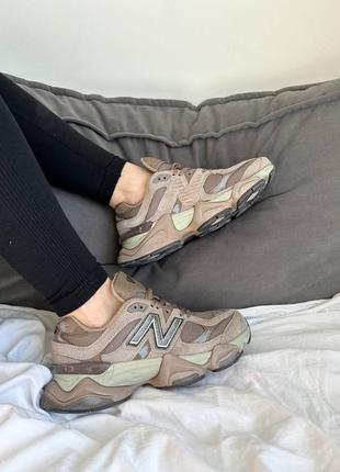 Кросівки new balance 9060 mushroom (жіночі та чоловічі розміри)