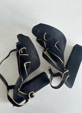 Стильные босоножки на каблуке topshop3 фото