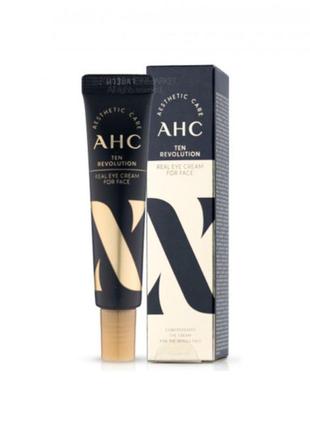 Ahc ten revolution real eye cream for face антивозрастной крем с пептидами для век и лица2 фото