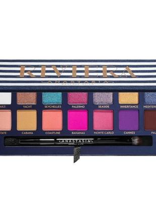 Anastasia beverly hills riviera eyeshadow palette палетка тіней