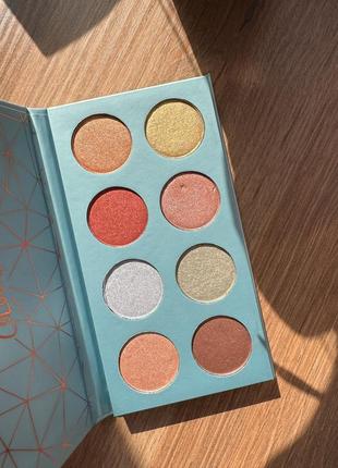 Палетка тіней colourpop semi-precious pressed powder shadow palette