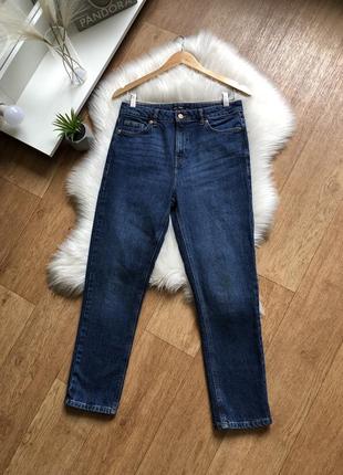 Идеальные качественные базовые джинсы высокая посадка плотные4 фото