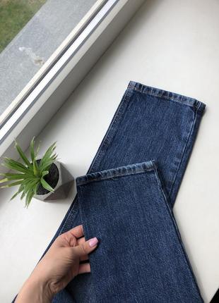 Идеальные качественные базовые джинсы высокая посадка плотные5 фото