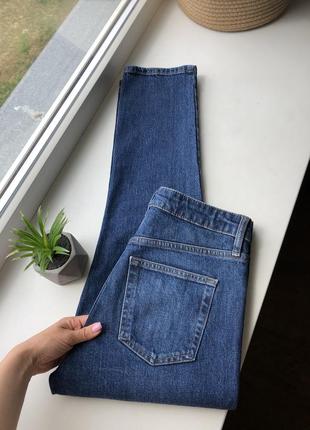 Идеальные качественные базовые джинсы высокая посадка плотные2 фото