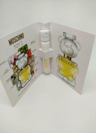 Парфюмированная вода пробник moschino toy 2