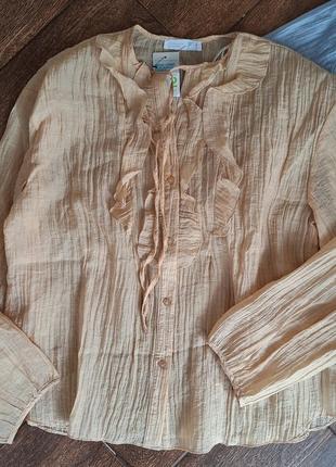 Нежные лёгкие рубашки из лиоцела primark, размер 10-12.