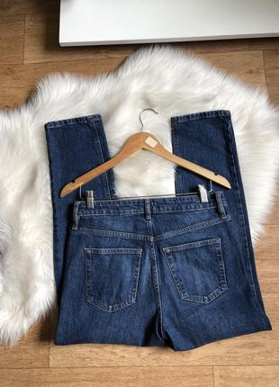 Идеальные качественные базовые джинсы высокая посадка плотные6 фото