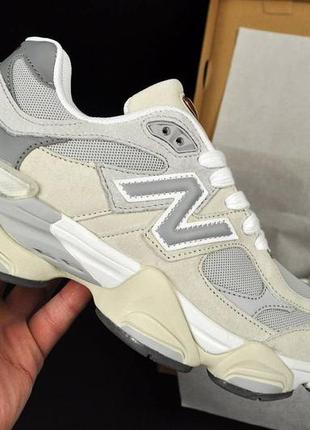 Кроссовки женские Damskie New Balance Fresh Foam More V4 beige & gray7 фото