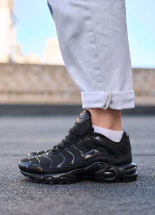 Кросівки nike air max tn full black