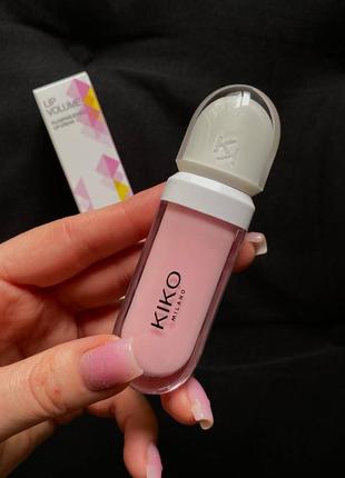 Kiko milano lip volume блиск-крем для губ з ефектом збільшення об'єму