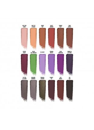 Jeffree star cosmetics gothic beach artistry palette палетка теней