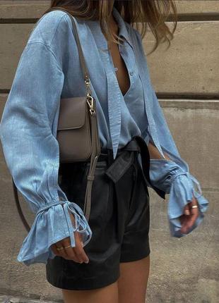 💙 сорочка льон жатка 💙