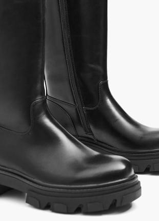 Чоботи ботфорди ботфорти демісезонні