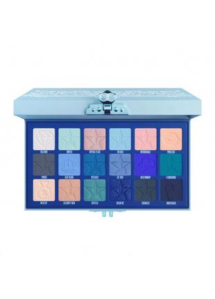 Jeffree star cosmetics blue blood eyeshadow palette палптка тіней