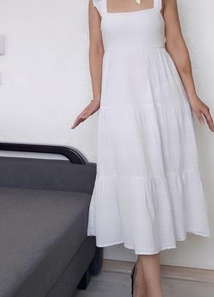 Сукня сарафан льон2 фото